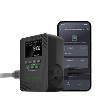 【Limited Time Offer】Mars Hydro iTime 2-in-1 Smart Timer Dual Outlet App Control Custom Scheduling